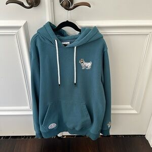 GOAT USA WG HOODED SWEATSHIRT ADULT XSMALL Color: Pine